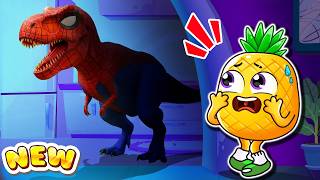 Monster in the Dark | Mommy I Can't Sleep | Dinosaurs in my House | YUM YUM - Funny Kids Songs
