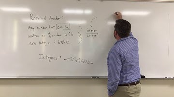 Rational Numbers as a Ratio of Two Integers