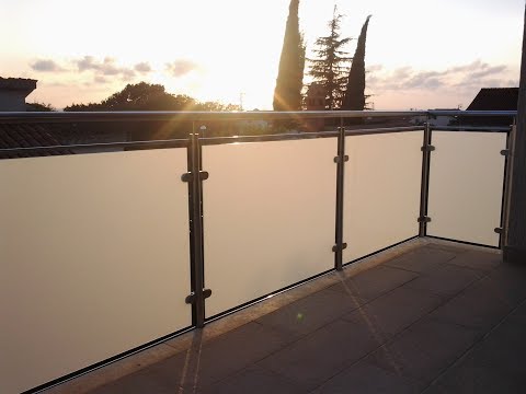Video: Staklene Ograde Za Balkone: S Panoramskim Ostakljenjem I Pleksiglasom U Privatnoj Kući, Opcije Za Balkonske Ograde S Nehrđajućim čelikom I Staklom