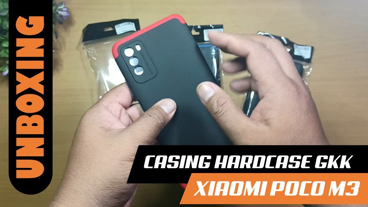 Casing Hardcase HP Xiaomi Poco M3 GKK Original Full Cover Terlaris