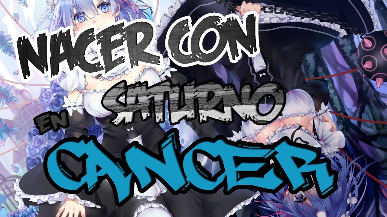 NACER CON SATURNO EN CANCER | *** ZOMBIE OMG! *** - YouTube