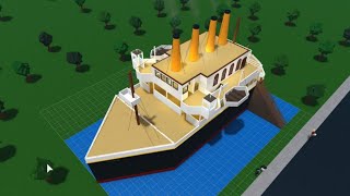 I made TITANIC in Welcome To Bloxburg [ROBLOX]