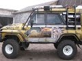 #838. УАЗ 4x4 тюнинг аэрография