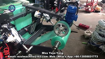 Automatic Garbage Bag Making Machine / Rolling Garbage Bag Machine