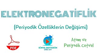 B11- Peri̇yodi̇k Cetveldeki̇ Özelli̇kleri̇n Deği̇şi̇mi̇ - Elektronegati̇fli̇k - Tyt Ki̇mya