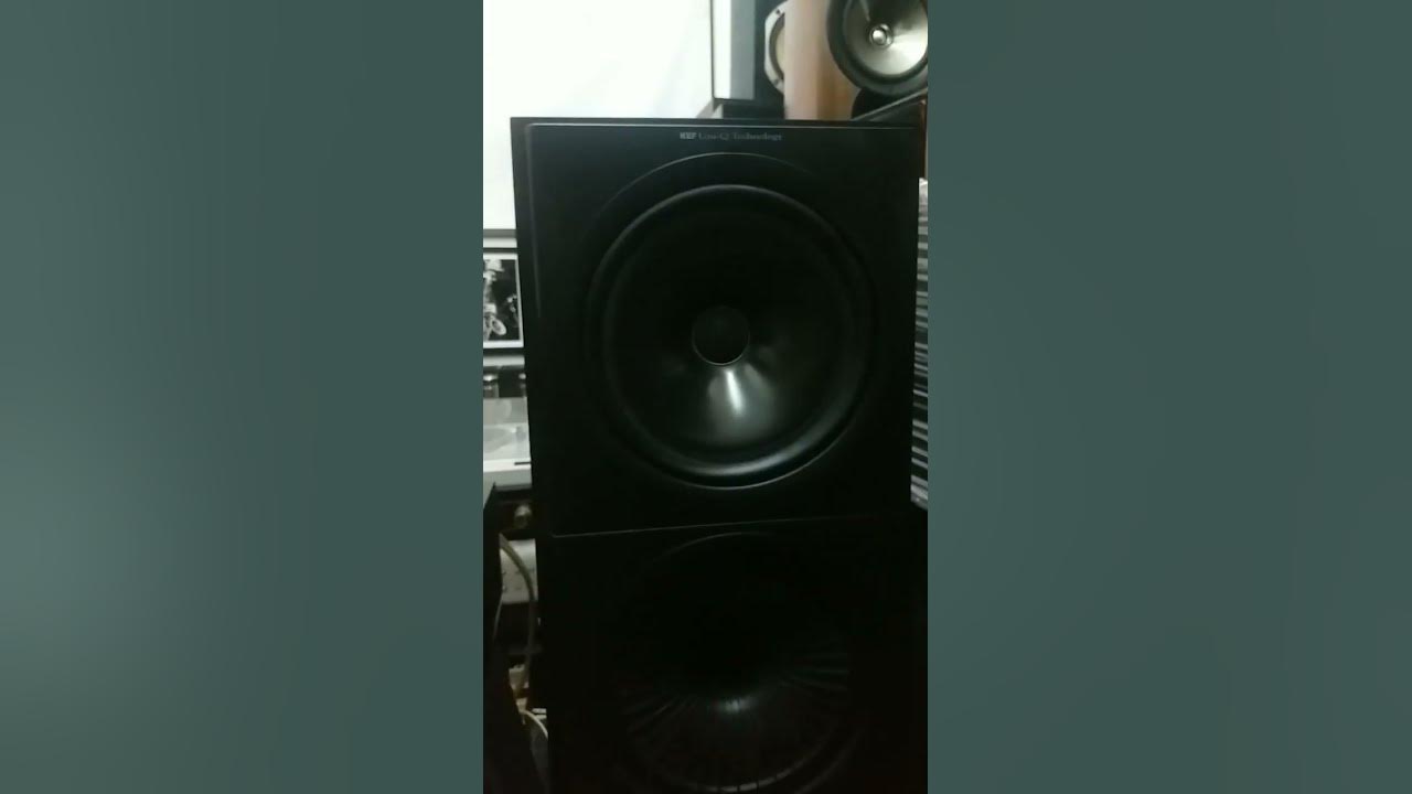 Vintage KEF Q60,UniQ (200mm bass driver),bookshelf speakers made in