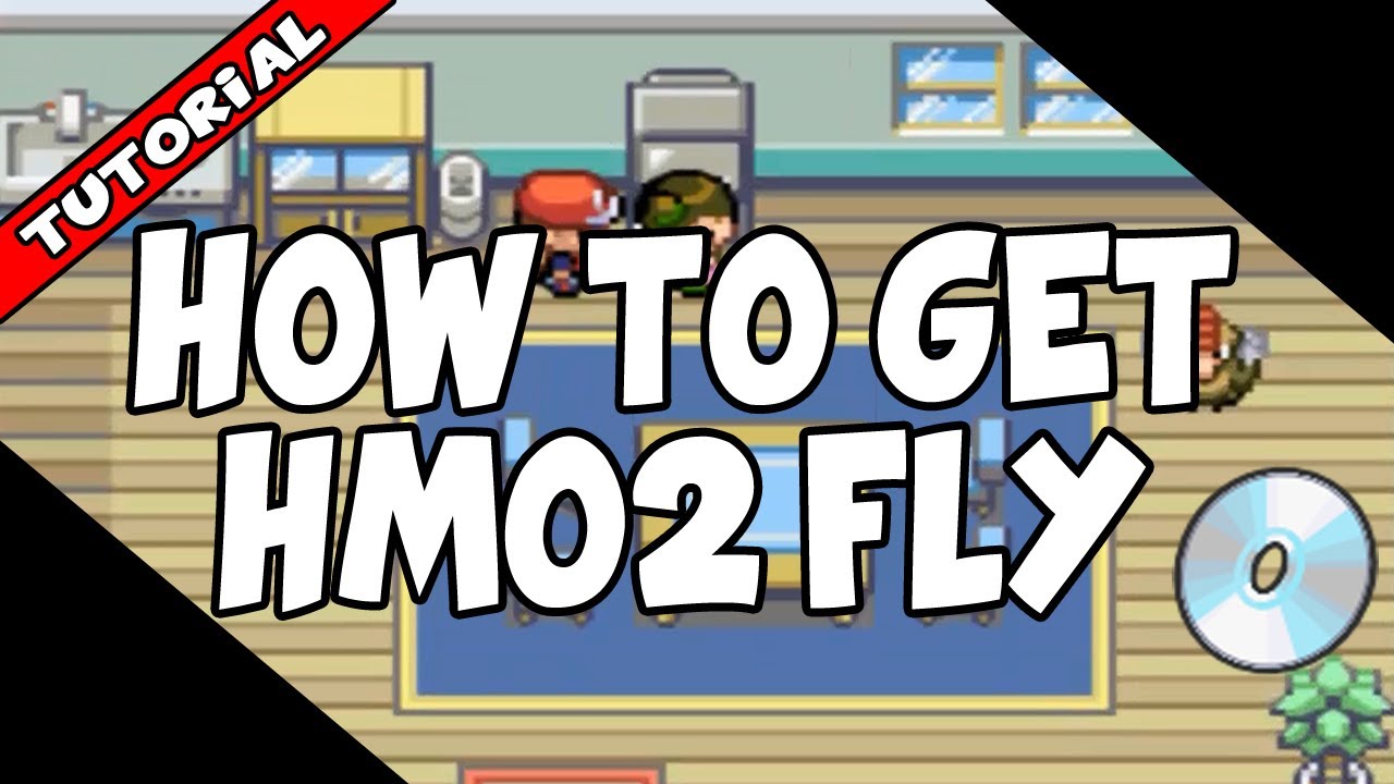 to get HM02 FLY Pokemon Fire Red - YouTube