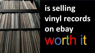 Is selling records on eBay worth it?  Reflection from auctioning 500 records