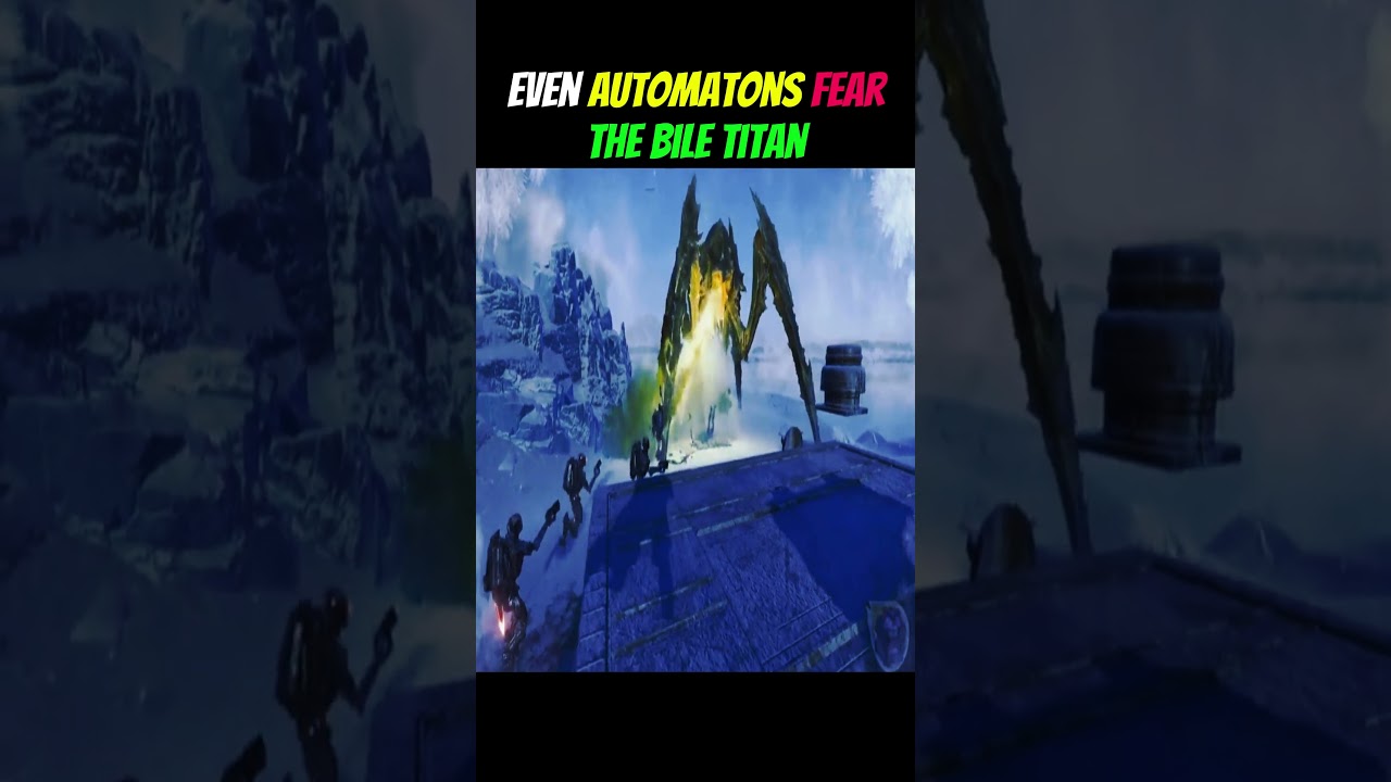 Even Automatons Fear The Bile Titan 💀 – Helldivers 2