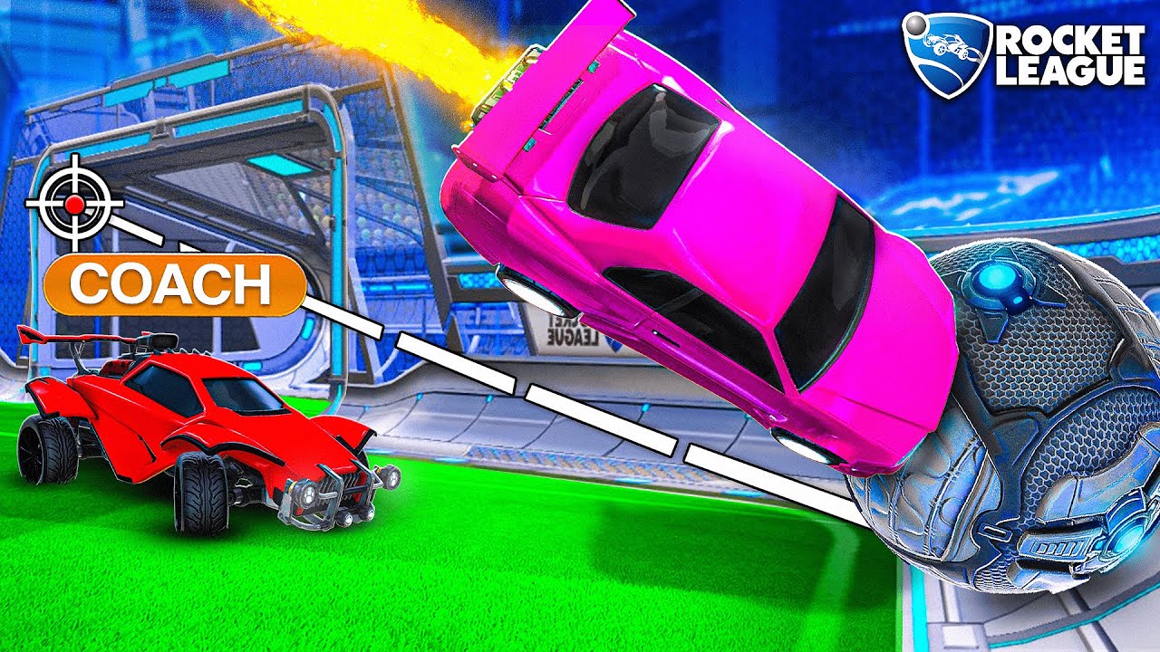 TILTEI UM COACH FAZENDO O CONTRÁRIO QUE ELE FALA NO ROCKET LEAGUE