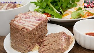 PATE GAN VIỆT NAM - Cách làm Pa tê Gan Gà hấp đúng hương vị Việt - Món ăn ngon VN by Vanh Khuyen
