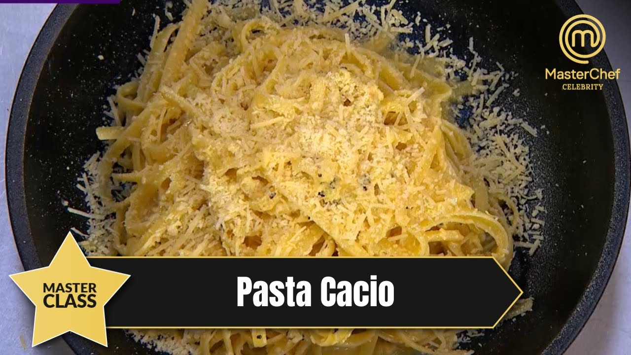 Pasta Cacio e pepe: una receta hecha por Nicolás de Zubiría | MasterChef Celebrity
