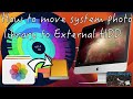 How to move System Photo Library to an external HDD:iCloud Photo Setting:Disk Space by Daisy Disk