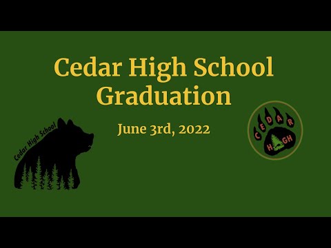 Cedar High School Graduation Ceremony