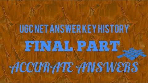 UGC Net History July 2018 Answer Key . LAST PART Q.no -42se 74
