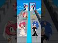 Perfect puzzle Run Day 100 Challenge : Sonic vs Amy Ring & rose 🌹#sonic#thehedgehog #Shorts