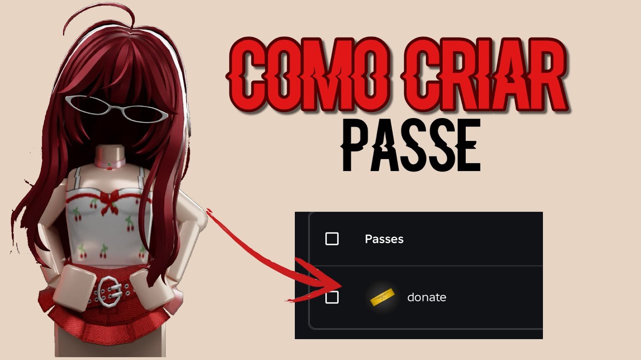 Como criar gamepass no roblox pelo celular/computador!! ATUALIZADO 2025 ...