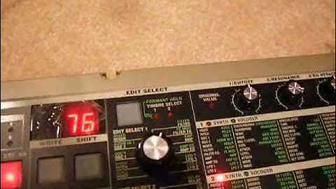 Stick Stickly MicroKORG "Settings"