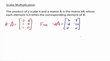 Properties of Matrices