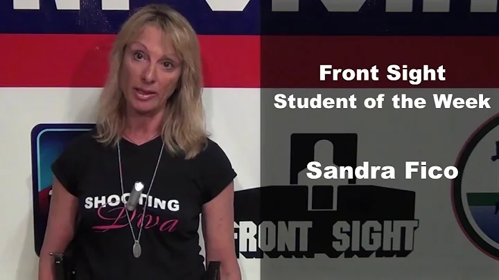 Front Sight Student of the Week - Sandra Fico