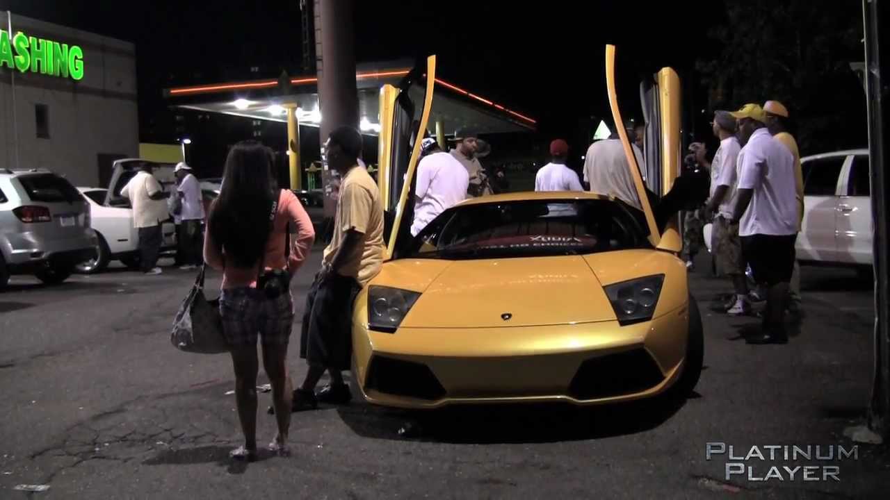 LAMBORGHINI off EAST JEFFERSON- DETROIT CITY LIMIT SERIES playa mujeres
