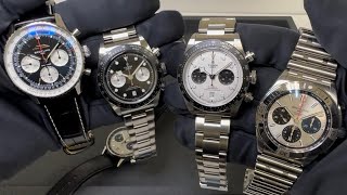 Panda or Reverse Panda Dial? (Tudor, Omega, Breitling, Hamilton and Seiko)