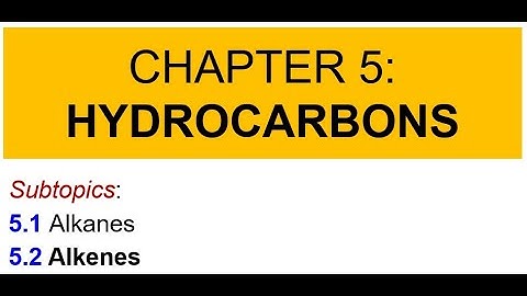 Matriculation Chemistry Lecture Subtopic 5.2 Semester 2 [Part 4]