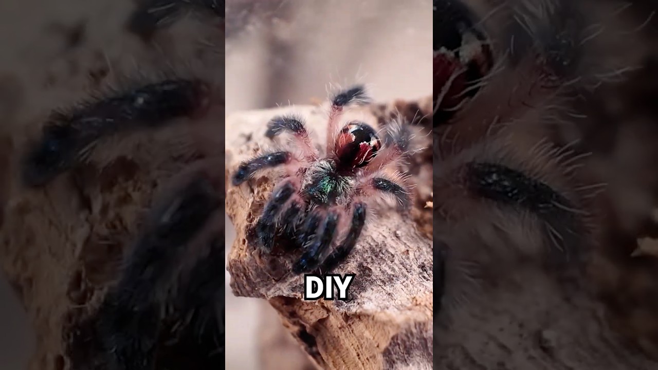 Are You a Brazilian Jewel Tarantula? Here's your DIY Trapdoor Guide! 