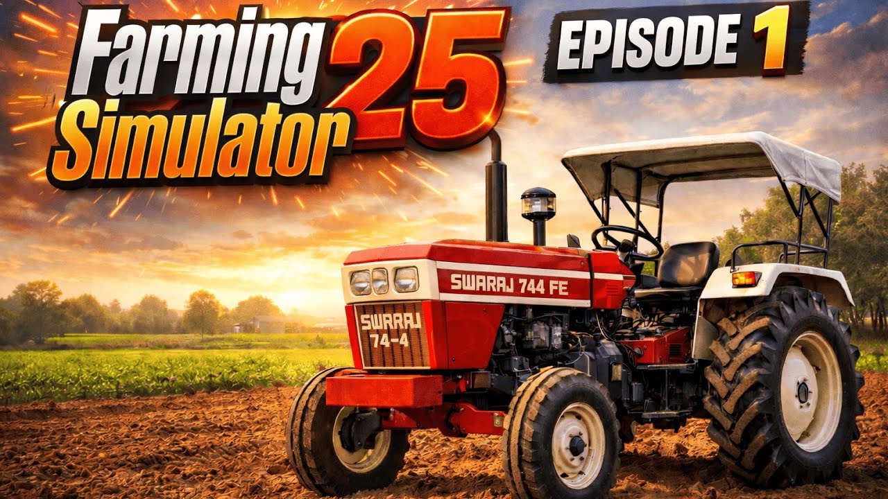 Farming Simulator 25 पहली बार खेला 😱 | Ultra Realistic Farming Gameplay