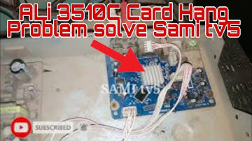 F1F2RECEIVER hang problem solve Ali3510C Card SAMI tv5