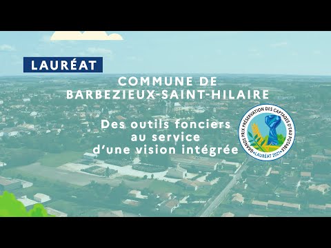 Barbezieux-Saint-Hilaire : lauréat "Démarche intégrée" des Grands prix Captages 2021