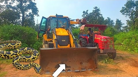 JCB 3DX Xpert Machine Loading Mud | Mahindra & New Holland Tractor Trolley Action” ✅