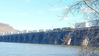 NS trains across the river 2