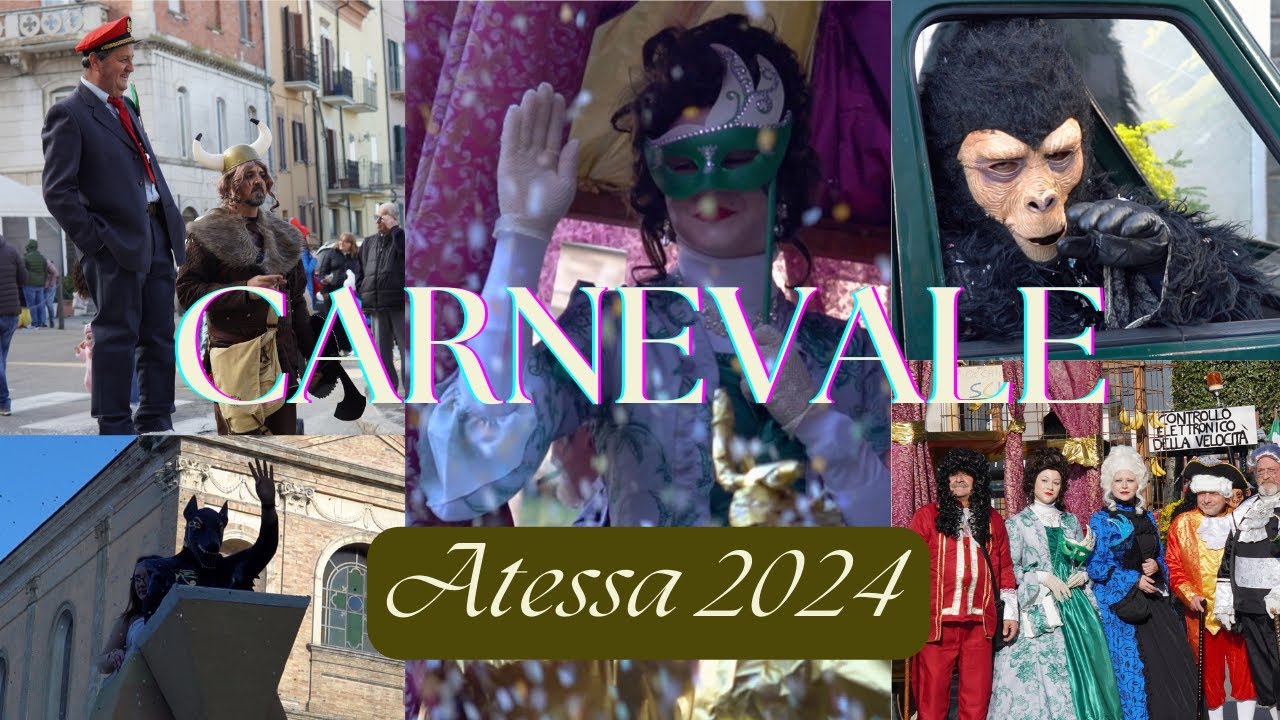 2024 Carnevale Celebration in Atessa, Italy (Abruzzo region)