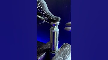 Installing Caster Tips on Pipe #diy #tips #idea #lifehack #caster #wheel #tools