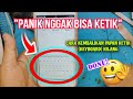 Cara Kembalikan Papan Ketik (Keyboard) Hilang. Hanya 1 Menit Bisa Ngetik Lagi.