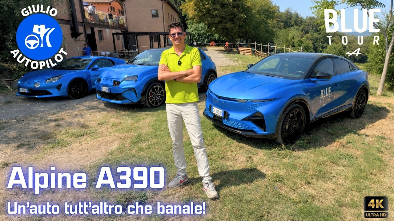 Alpine A390 - Test Drive e Review di un’auto Elettrica molto interessante