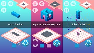 Shadows - 3D Block Puzzle Android Gameplay screenshot 2