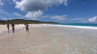 Beachgoers Frolicking on Flamenco Beach, Culebra by Connie Levenhagen Niemi 278 views 5 years ago 35 seconds