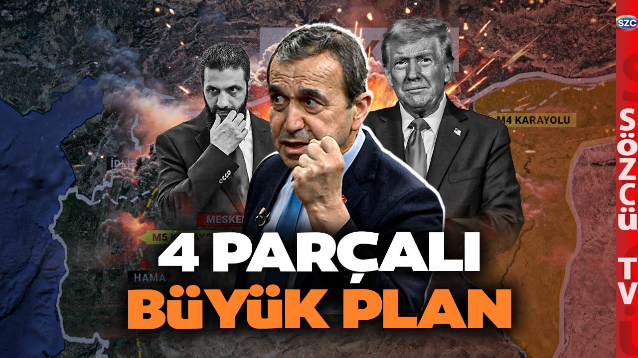 'Sıra Türkiye'ye Geliyor!' Naim Babüroğlu Suriye'deki Tuzağı Haritada Anlattı! Yeni Devlet Planı