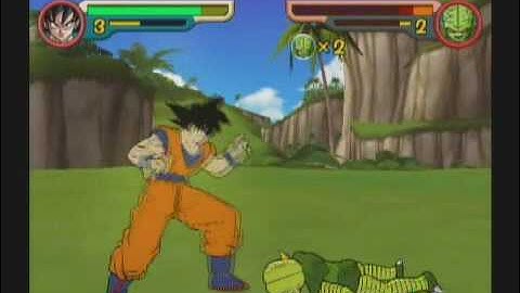 Dragon Ball Z: Budokai 2 Walkthrough Part 1 (Beginning of Saiyan Saga)