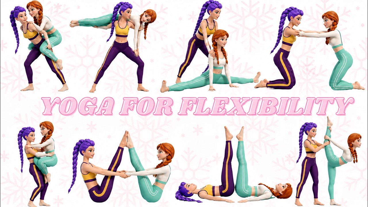 20 Minute Yoga Makeover: Sculpted Buns & Thighs [VHS](中古品) Great Full Body Partner Yoga for Kids | Easy Flexibility & Energy