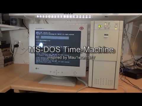 MS-DOS Time-machine: Hardware build, Pentium 166, Awe32, Doom, Jill of the jungle