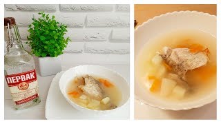 УХА с МАНКОЙ рецепт/РЫБНЫЙ СУП/FISH SOUP/уха по домашнему/СМАЧНІ РЕЦЕПТИ/ТИРАМИSУ