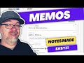 Memos the easy way to take notes