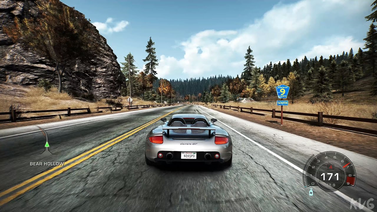 Need for Speed: Hot Pursuit Remastered - Porsche Carrera GT - Open World Free Roam Gameplay