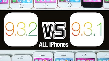 iOS 9.3.2 vs 9.3.1 Speed Test on iPhone 6S, 6, 5S, 5, 4S & SE!