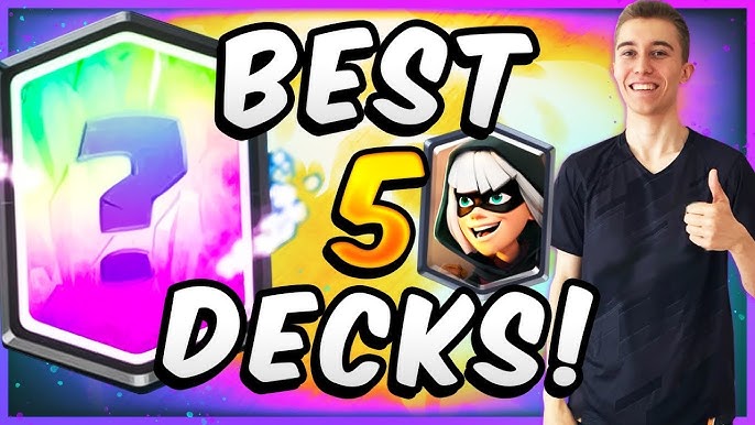TOP 5 DECKS from the BEST PLAYERS IN THE WORLD! 🏆 — Clash Royale