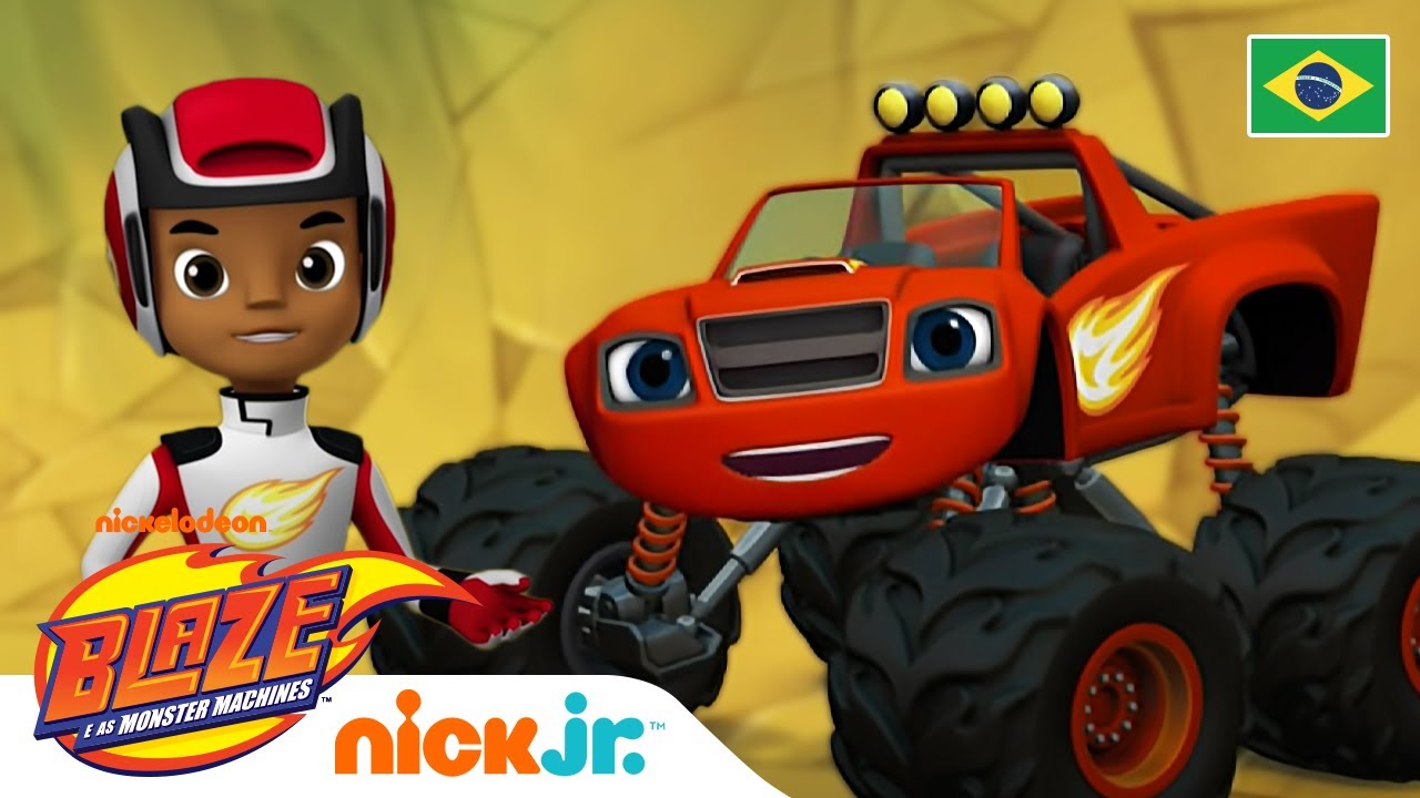 Fazendo amigos 🙌🏻 Blaze and the Monster Machines