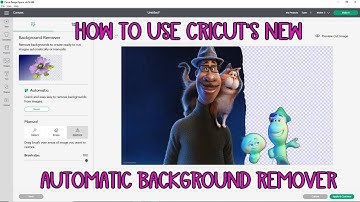 Removing backgrounds in Cricut Design Space - Upload any image to cut - Print then cut - remove